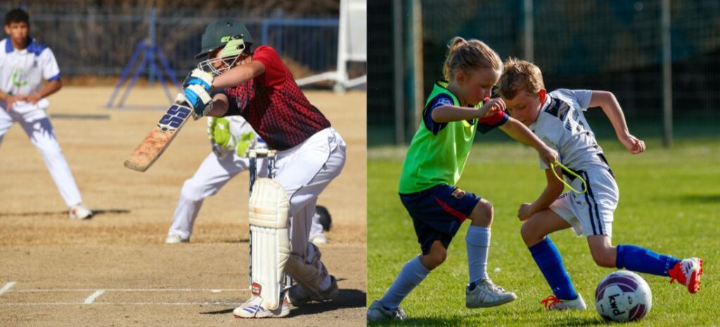 Cricket vs football