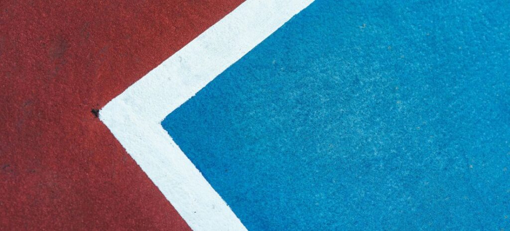 Recycled rubber sports flooring