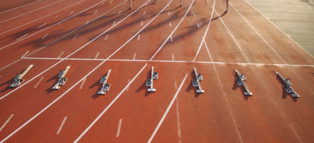 sports track construction in india