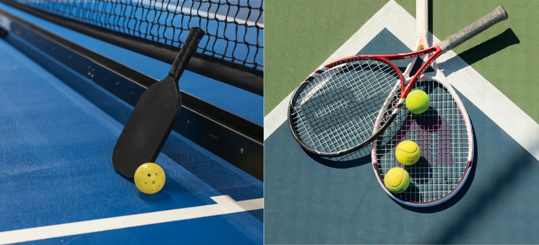 Pickleball Court Dimensions vs Tennis Court