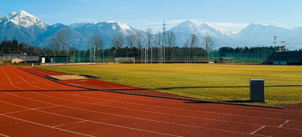 running track safe during the monsoon