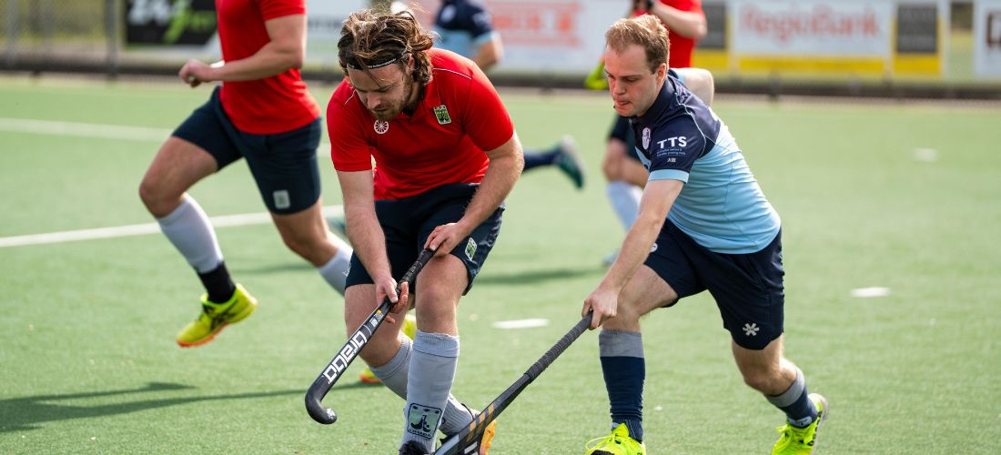 Hockey turf construction
